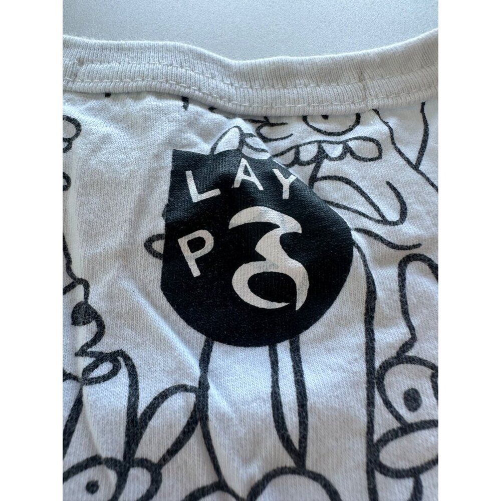 COMME DES GARÇONS PLAY Matt Groening X T-shirt In White Small - Picture 5 of 11